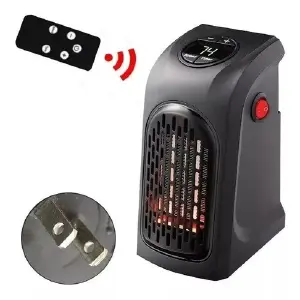 Calentador portatil con control