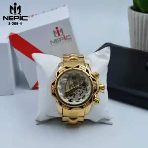 RELOJ NEPIC DORADO