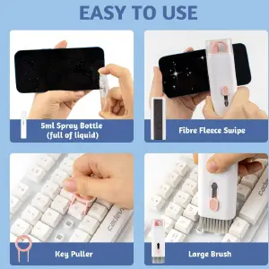 Kit Limpiador Pluma Airpods 7 en 1