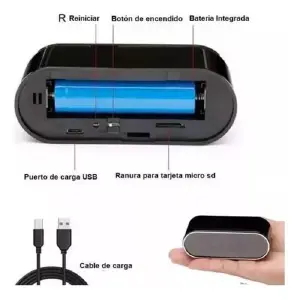 Camara Espia Reloj Despertador Dormitori