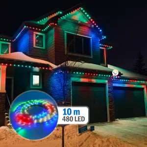 Manguera Plana Luz LED 10 Metros ZE003