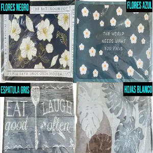 Kit X2 Tapetes Absorbentes Diseños