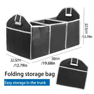 Organizador plegable para maletero de co