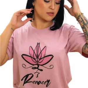 Camiseta dama oversize RENACER