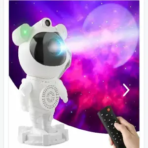 PROYECTOR ASTRONAUTA CON PARLANTE Y BLUE
