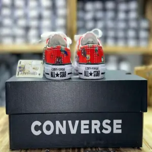 Converse diseño MARIO BROS ROJO NIÑO