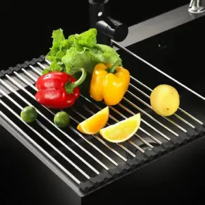 escurridor de platos enrollable