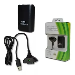 Kit Carga Y Juega Para Control Xbox 360