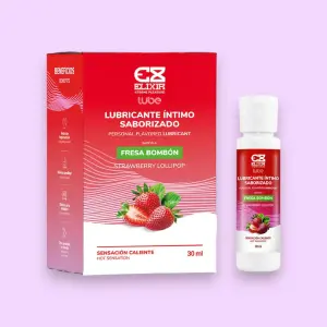 Lubricante Caliente Saborizado Elixir 30ml - ¡Experimenta el Placer Intensificado! - Lubricante Caliente Saborizado Elixir 30
