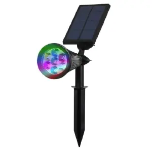 LAMPARA SOLAR 92 7 COLORES MUNDO