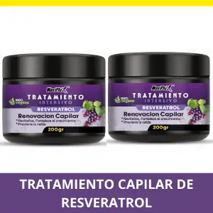 KIT TRATAMIENTO CAPILAR RESVERATROL