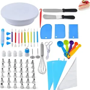 Kit de pasteleria y decoracion 66 piezas