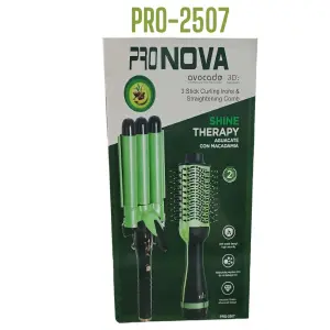 SET COMBO RIZADORA + CEPILLO SECADOR