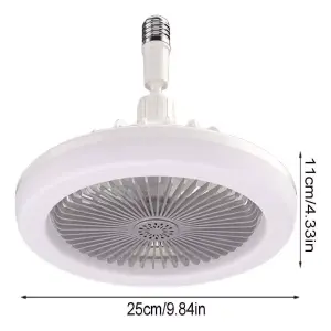 Ventilador lámpara con control