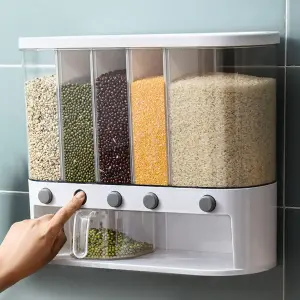 Dispensador de granos plano x5
