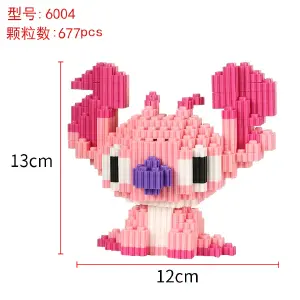 Lego Stitch Rosado