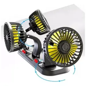 Ventilador De Coche De 3 Cabezales