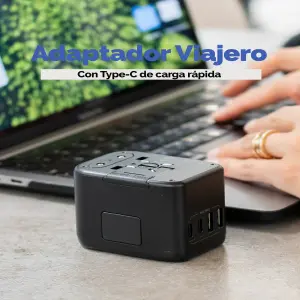 Adaptador Viajero de Carga rápida