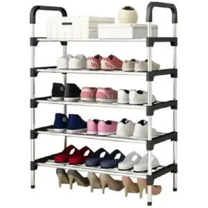 Organizador De Zapatos 6 Niveles metalic
