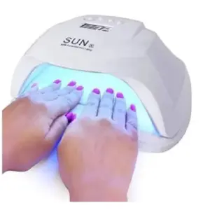 Lampara Led Uv De Uñas Profesional 54 w