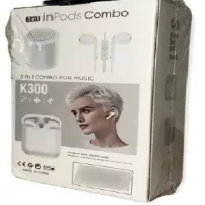 Audífonos Combo In pods 3 en 1