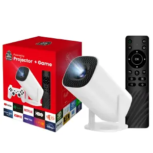 Video Consola Proyector Full HD Juegos