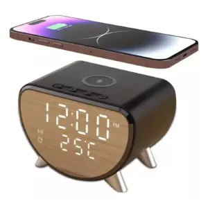 Reloj Despertador Digital Cargador