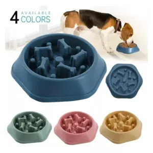 TAZA DE COMIDA PARA PETS ANTIREFLUJO