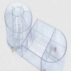 Organizador de maquillaje giratorio