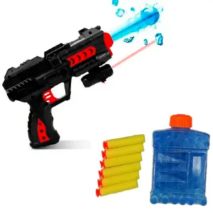 Pistola Lanza Dardos Laser Hidrogel Nerf