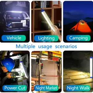 Lampara LED Recargable Emergencia 52cm