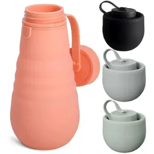 Termo Silicona Plegable 500ml