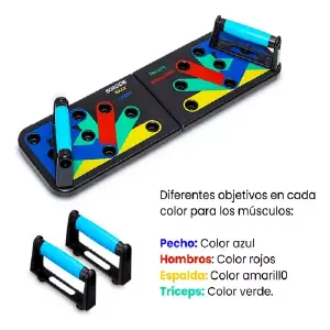 TABLA PUSH UP (INCLUYE BANDAS )
