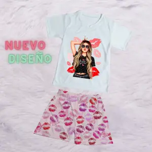 Pijama dama kiss woman