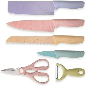 SET DE CUCHILLOS 6 PIEZAS