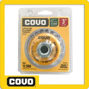 CEPILLO COPA DE ALAMBRE TRENSADO 3 PULG