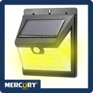 APLIQUE PARED SOLAR LED 2W CALIDO IP44
