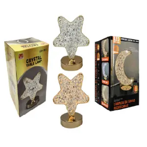 Lámpara Crystal Table Lamp
