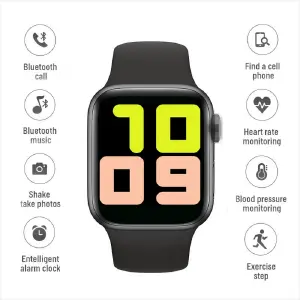 Reloj Inteligente T500 Táctil Llamadas: ¡Tu Compañero Perfecto! - Reloj Inteligente T500 Táctil Llamadas