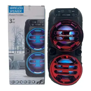 Parlante KTX 1588B 3PUL x 2 bluetooth