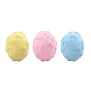 PELOTA MACIZA HUELLITAS COLOR PASTEL