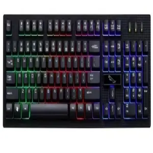 Combo J37 Teclado Y Mouse Retroiluminado