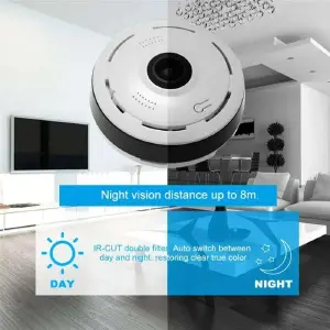 CAMARA  SEGURIDAD WIFI 360 GRADOS V380
