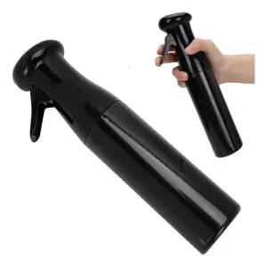 Botella Atomizador Barber Negro