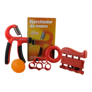 Fortalece tu agarre con el Ejercitador de Mano x5 Naranja - Hand Grip Ejercitador de Mano x5 Naranja