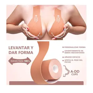 Cinta Levanta Busto Invisible Adhesivo