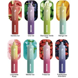 Vapeador Ecigator Licky3000 Puffs de 8 m