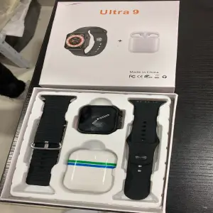 SMARTWATCH ULTRA 9 + 2 PULSOS + INPODS