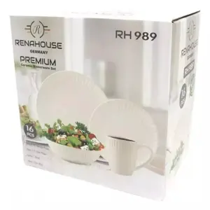 Vajilla Ceramica Renahouse Germany 16 Pz