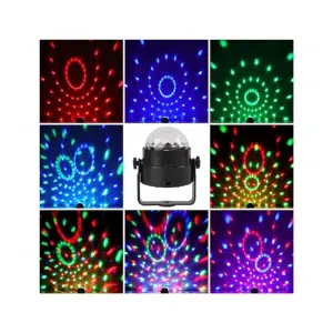 Bola de Discoteca Giratoria: Ilumina tus Fiestas - Bola De Discoteca Giratoria